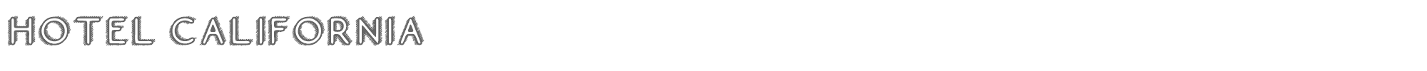 Hotel California Hotel California.ttf font preview